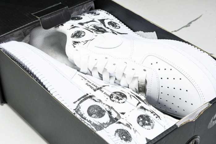 Nike Air Force 1 Low Supreme Comme des Garcons Shirt 923044-100