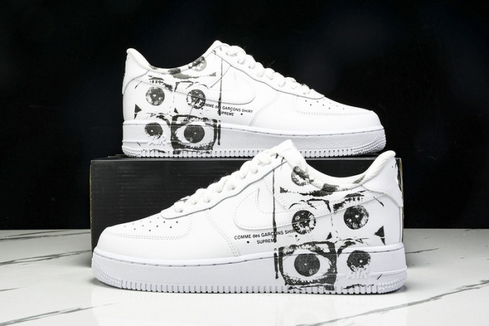 Nike Air Force 1 Low Supreme Comme des Garcons Shirt 923044-100