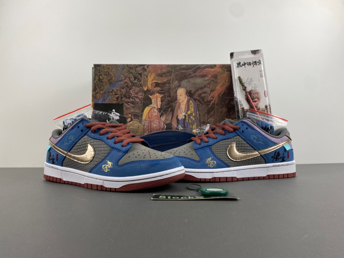 nike sb dunk low “black myth wukong” dv2433-109