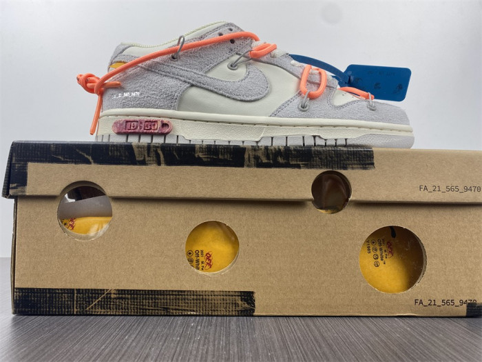 nike dunk low o-w lot 19 dj0950-119