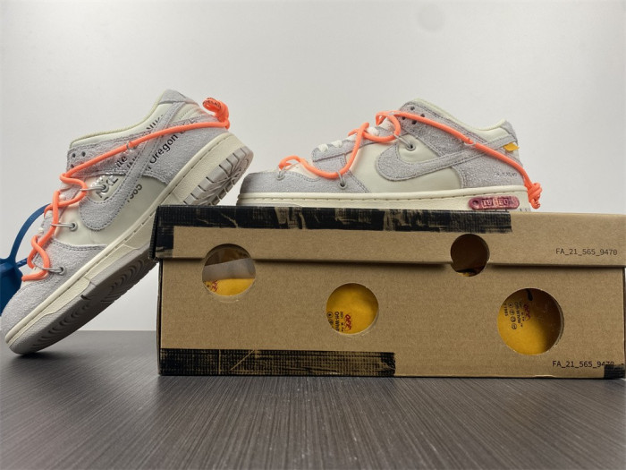 nike dunk low o-w lot 19 dj0950-119