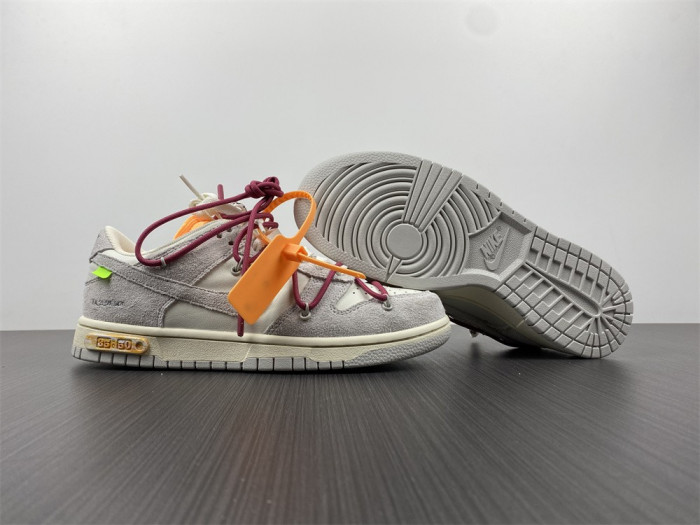 nike dunk low o-w lot 35 dj0950-114