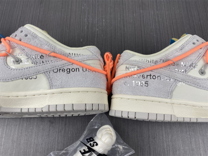 nike dunk low o-w lot 19 dj0950-119