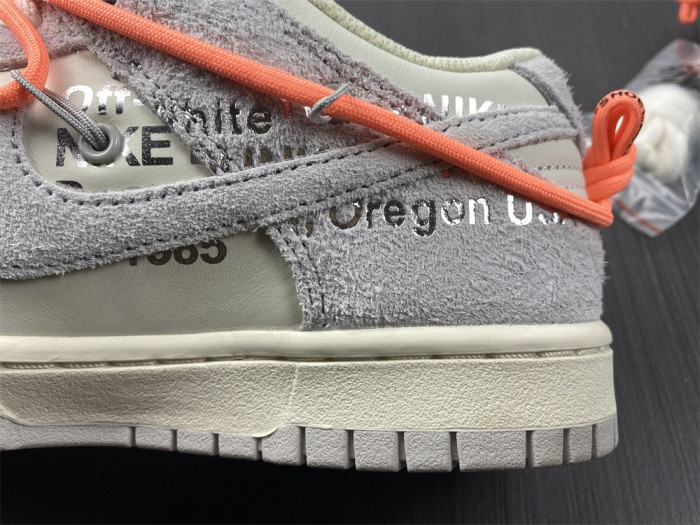 nike dunk low o-w lot 19 dj0950-119
