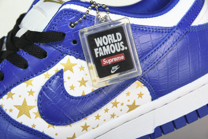 nike sb dunk low S*p*e stars hyper royal dh3228-100