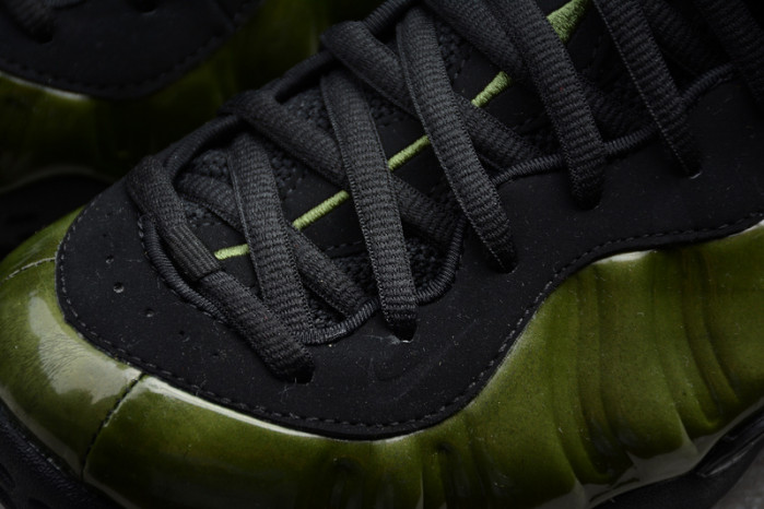 nike air foamposite one men legion green/black 314996-301