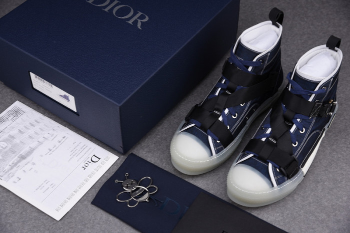 D*or b23 oblique high top sneaker