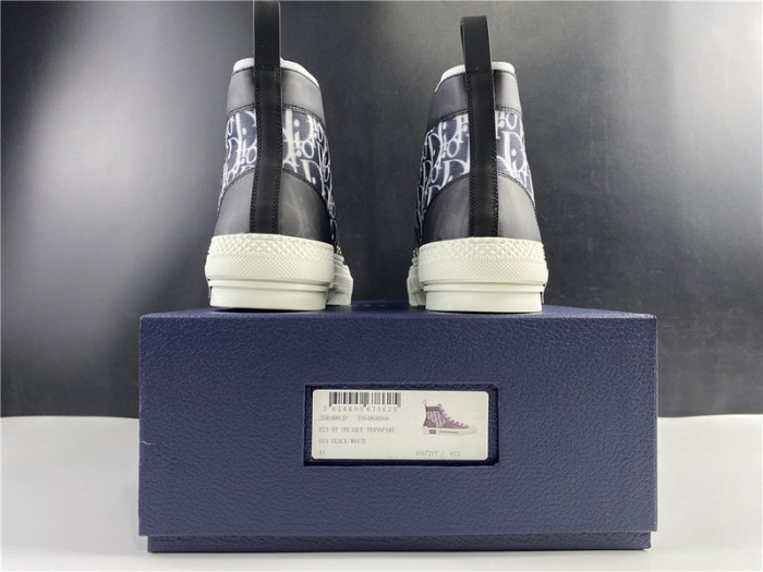 D*or b23 oblique high top sneaker