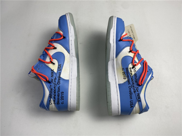 o-w x nike dunk low ct0856 403