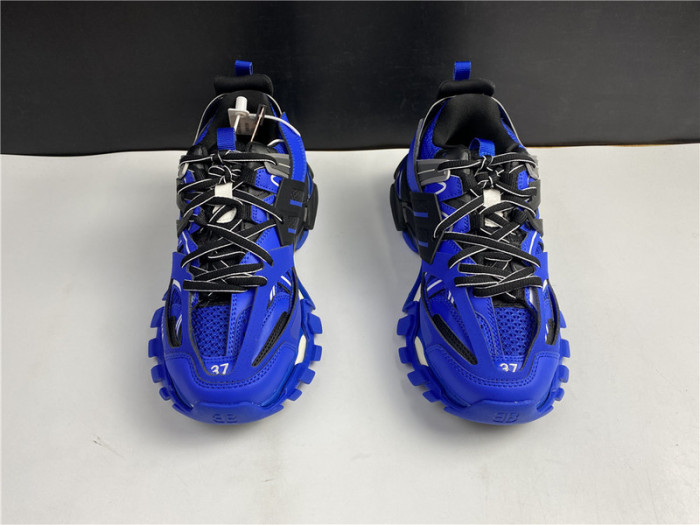 Ba*len*cia*ga track trainer blue and black 542436 w3ac1 2047