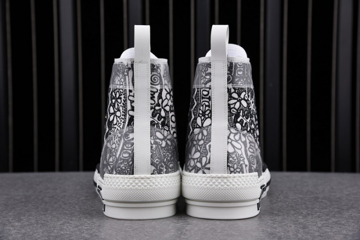 D*or b23 oblique high top sneaker