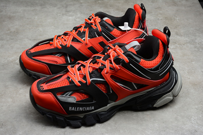 Ba*len*cia*ga track trainer red and black 542023 w1gb8 5201