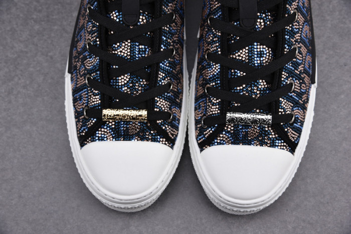 D*or b23 oblique high top sneaker
