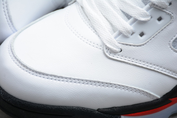 air jordan 5 retro fire red silver tongue (2020) da1911-102