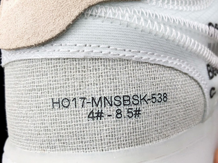 nike air force 1 low o-w mens ao4606-100